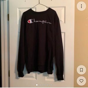 Black CHAMPION sweatshirt